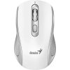 GENIUS Myš NX-8025S, Bezdrátová, bílo-šedá