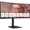 AOC MT 34" CU34E4CV - 3440x1440,VA,120Hz,HDR10,2xHDMI,DP,USBhub,USB-C,RJ45,repro,Zakřivený