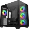 Cooler Master case Elite 681, ATX, Průhledná bočnice, 4x 120mm ARGB Fan, Černá