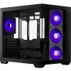 Cooler Master case Elite 681, ATX, Průhledná bočnice, 4x 120mm ARGB Fan, Černá