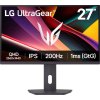 LG MT IPS LCD LED 27" 27G610A-B - IPS panel, 2560x1440, 200Hz, 2xHDMI, DP, pivot,
