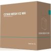 DEEPCOOL Case CC560 MESH V2 WH, ATX, ARGB, Průhledná bočnice, 4x120mm Fan, bílá