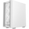 DEEPCOOL Case CC560 MESH V2 WH, ATX, ARGB, Průhledná bočnice, 4x120mm ventilátor, bílá
