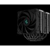 DEEPCOOL CPU Chladič AK620 ZERO DARK, 2x120mm, LGA1851, AM5, černá