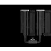 DEEPCOOL CPU Chladič AK620 ZERO DARK, 2x120mm, LGA1851, AM5, černá