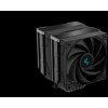 DEEPCOOL CPU Chladič AK620 ZERO DARK, 2x120mm, LGA1851, AM5, černá