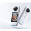 Insta360 X5 akční kamera, bílá, 8K 360° video, triple AI čip, vodotěsnost do 15 m, 6osá stabilizace, 2400 mAh baterie