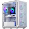 ENDORFY Case Arx 500 ARGB, Průhledná bočnice, ATX, 4x140mm ARGB Fan, bílá