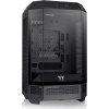 THERMAL TAKE Case The Tower 300, mATX, Průhledná bočnice, 2x 140mm Fan, černá