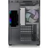 THERMALTAKE Case View 380 TG ARGB, ATX, Průhledná bočnice, 4x 120mm ARGB Fan, černá