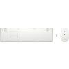 HP 650 Wireless Keyboard and Mouse Combo White 1b