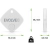 EVOLVEO TrackTag, Bluetooth lokátor s Apple Find My, bílý