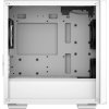 DEEPCOOL Case CC360 WH ARGB, mATX, Průhledná bočnice, 3x 120mm Fan, bílá