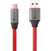 Tactical Fat Man 2.0 Cable USB-A/USB-C 1m Red