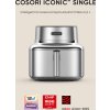 Cosori Iconic Single chytrá horkovzdušná fritéza 6,2 L nerez