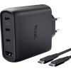 TRUST GaN Nabíječka MAXO 65W, 3xUSB-C,1xUSB-A, černá