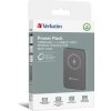 VERBATIM Powerbanka Charge 'n' Go, Magnetická, 10000 mAh, USB-C, Šedá
