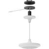 mic pod pendant mount white 5