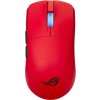 ASUS Herní myš ROG Harpe II Ace, Bezdrátová, červená