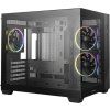 DEEPCOOL Case CG330 3F, mATX, Průhledná bočnice, 3x120mm ARGB Fan, černá