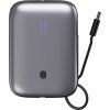 Platinet Powerbanka 10000 mAh 20W Power Delivery, 2xUSB-C, 1xUSB-A, kabel USB-C 1m, černá