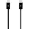 OBAL:ME Super Fast USB-C/USB-C Pletený kabel 100W 2m Black