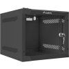 LANBERG RACKOVÁ SKŘÍŇ 10" NÁSTĚNNÁ 4U/280X310 (FLAT PACK) S PROSKLENÝMI DVEŘMI ČERNÁ