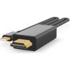 adaptér USB-C na HDMI-samec, 4K 60Hz, 2 m, čierny, Cablexpert