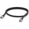 Ubiquiti UACC-Cable-Patch-Outdoor-1M-BK, Venkovní UniFi patch kabel, 1m, Cat5e, černý