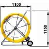 Laminátové protahovací péro "kobra" 12mm 200m