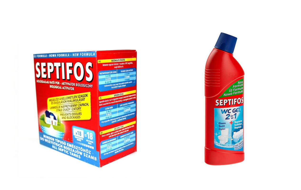 AKCIA do 31.3.2015 - Septifos 648g + WC gel 750 ml