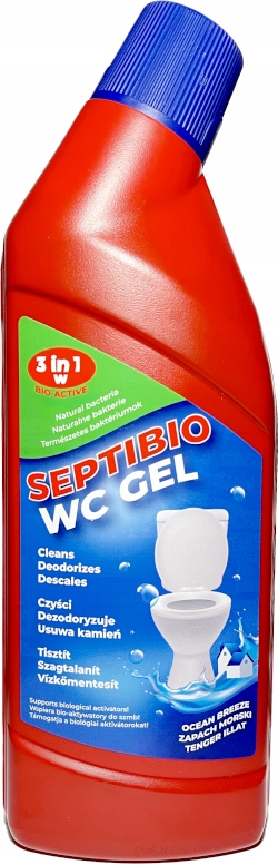 Septifos SEPTIBIO WC gel 750 ml 3v1 - nový obal - AKCIA