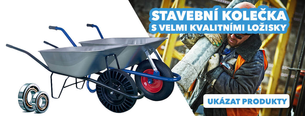 stavební kolečka s ložisky