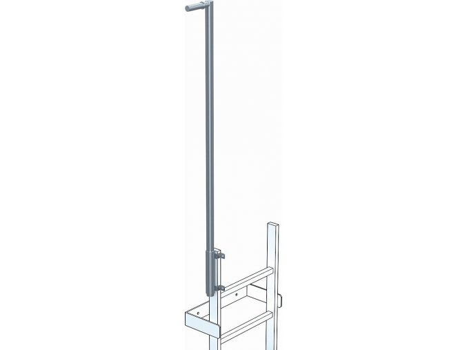 10388 vystupove madlo pro profil 60x25 mm zasouvaci pozink