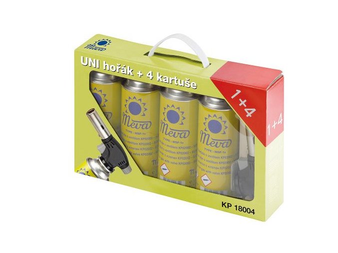 UNI hořák + 4 kartuše