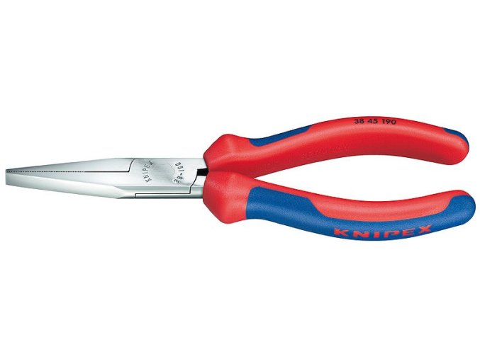 Rovné ploché kleště 190 mm Knipex pro mechaniky chromované - 3845190