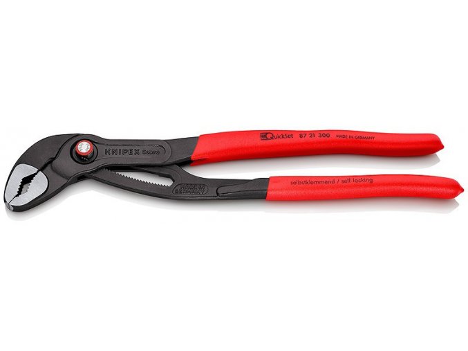 SIKA kleště KNIPEX Cobra ® QuickSet 300 mm - 8721300