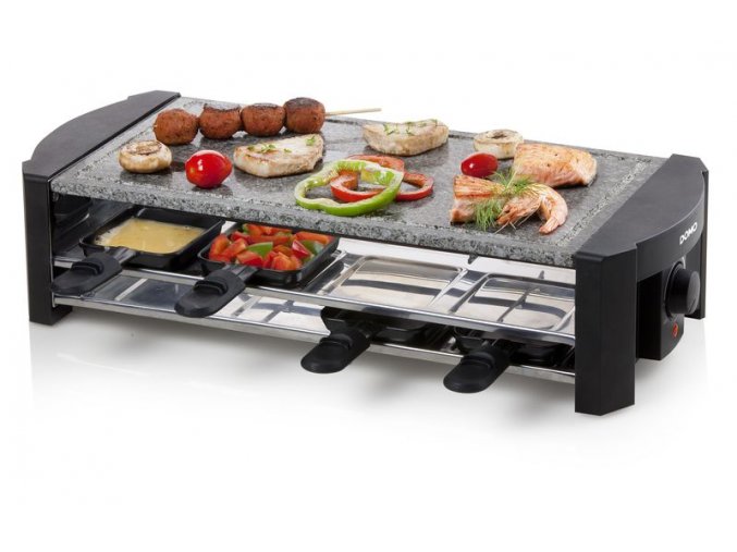 Raclette gril z přírodního kamene - DOMO DO9186G