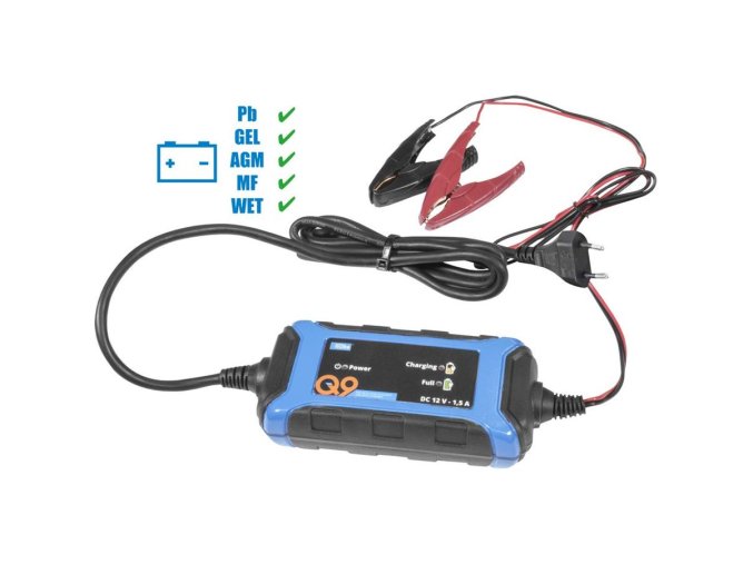 Automatická nabíječka baterií GAB 12V-1,5A