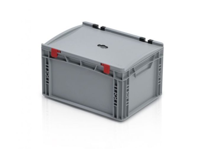 Plastový box na použité baterie 400x 300 x 235 mm