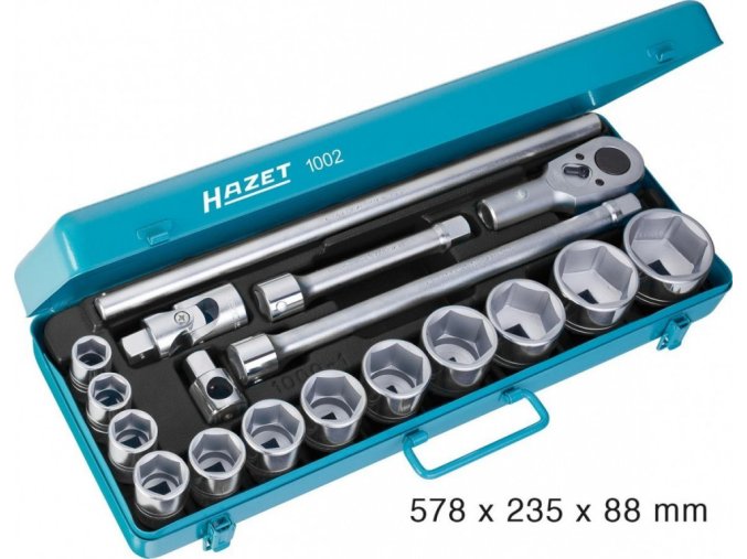 Gola sada 3/4", 18 ks Hazet - 1002 - HA001736
