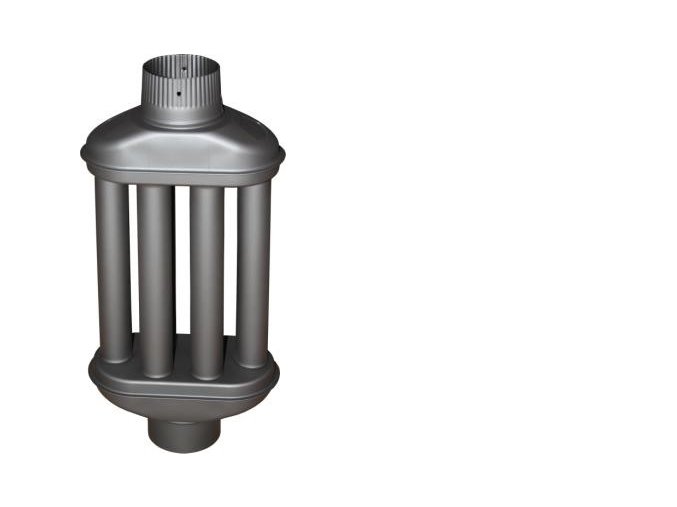 5364 zemini teplovzdusny vymenik delka 0 55 m prumer 130 mm barva antracit