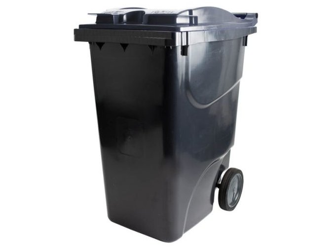 Plastová nádoba 360 l - černá