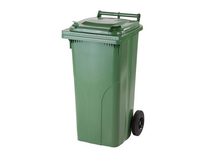 Plastová popelnice nádoba 120 l zelená