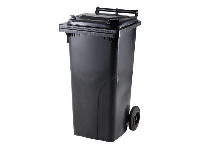Plastová popelnice nádoba 120 l černá