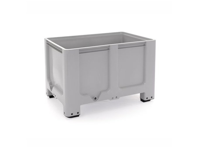 3560 01 plastovy box s nohami pro skladovani odpadu a materialu