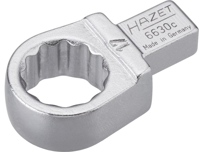 Nástrčný očkový klíč, 17 mm, 9x12 mm, 6630C-17 - HA028900
