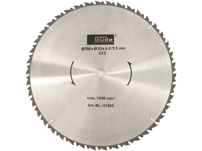 Pilový kotouč na dřevo HM 700x30x4,2 - 42Z