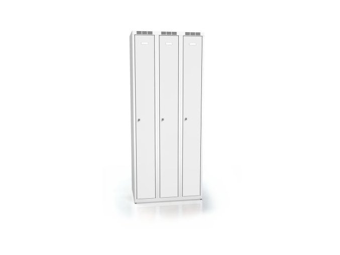 Šatní skříň š 750 mm - šedá