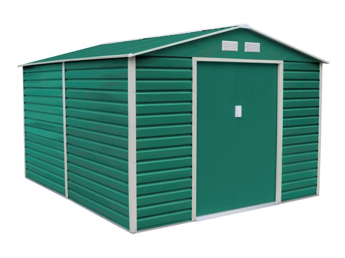 Zahradní domek G21 GAH 1085 - 340 x 319 cm, zelený